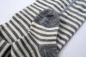 Grödo Baby Strumpfhose Wolle/Baumwolle Grau-Weiß