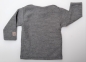 Lilano Shirt Wolle/Seide Schulterverschluss Hellgrau