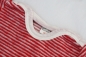 Lilano Schlafanzug Wollfrottee-Plüsch Rot-Natur