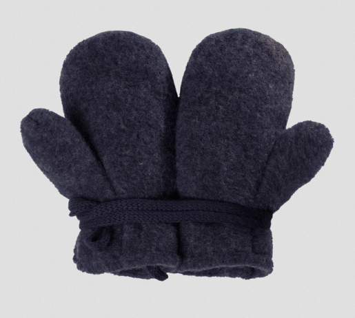 pure pure Wollfleece Handschuhe / Fäustel Marine
