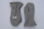 Pickapooh Handschuhe Walk - Wolle/Seide Futter Grau