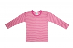 Cosilana Kinder Unterhemd 1/1 Wolle/Seide Pink-Natur