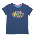 Kite Kids T-Shirt Flower Time Navy