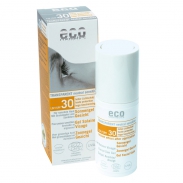 eco cosmetics Sonnengel Gesicht LSF 30 transparenter Sonnenschutz mit mineralisch-pflanzlichen Lichtschutzfiltern