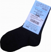 Grödo Child socks cotton/wool grey